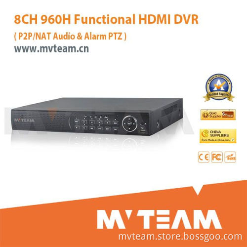 8CH 960h Standalone DVR H. 264 with Free DDNS and P2p Function (MVT-6108)
